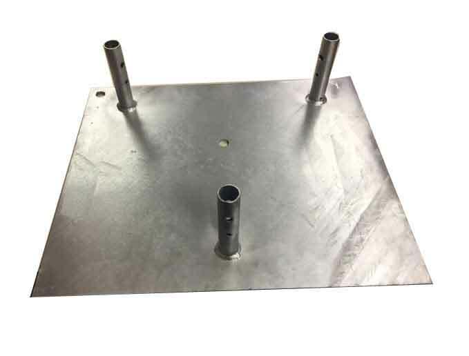 ROHN BPC55G Concrete Base Plate for 55G Guyed / Bracketed Tower - OEM. Available Now for $360.00