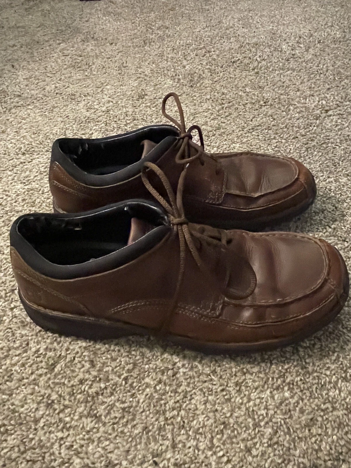 Scarpe basse Timberland uomo 11 5 pelle marrone lavoro escursionismo comode