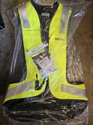 HELITE Turtle Motorcycle Airbag Safety Vest Hi Vis Size XL