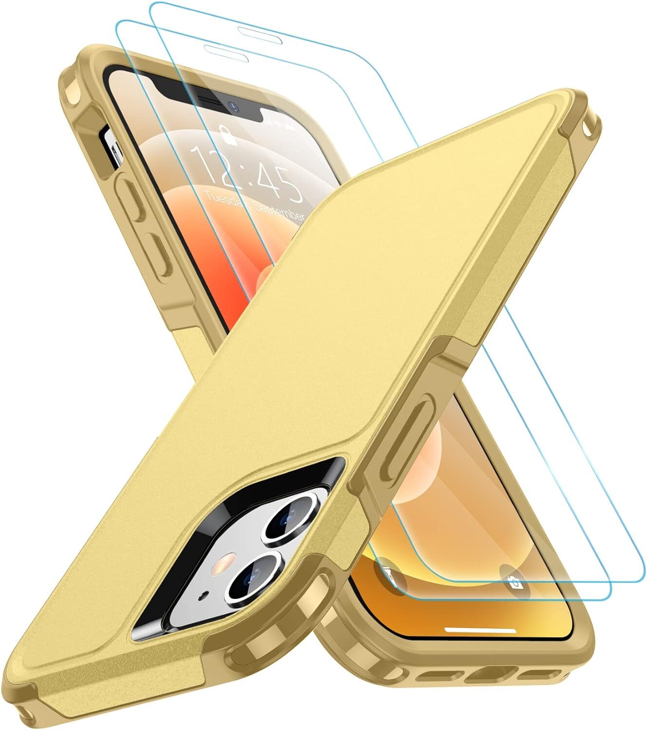 Designed for iPhone 12 Case/iPhone 12 Pro Case, [10 FT Military Grade Drop Prote