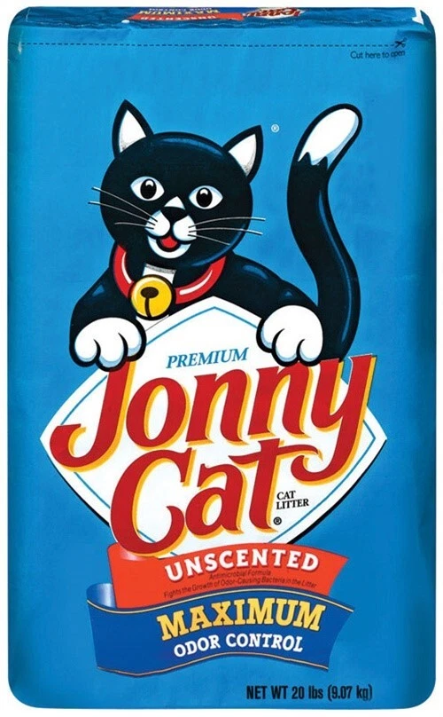 Jonny Cat Complete NonClumping Clay Cat Litter, 20 Lb Bag 423 Pounds