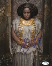 Sophia Nomvete Rings of Power Autographed Signed 8x10 Photo ACOA