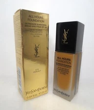 YVES SAINT LAURENT ALL HOURS FOUNDATION SPF 20 B75 HAZELNUT 0.84OZ BOXED
