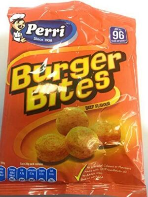Perri Burger Bites aus Irland (12 x 20g Packungen)