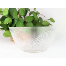 Large Durable Tempered Glass Serving Bowl Summertime Cookout Picnic Corn Duralex