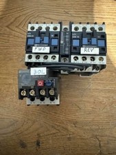 Telemecanique Reversing Contactor LC1 D0910 w/ Overload Relay LR2 D1305