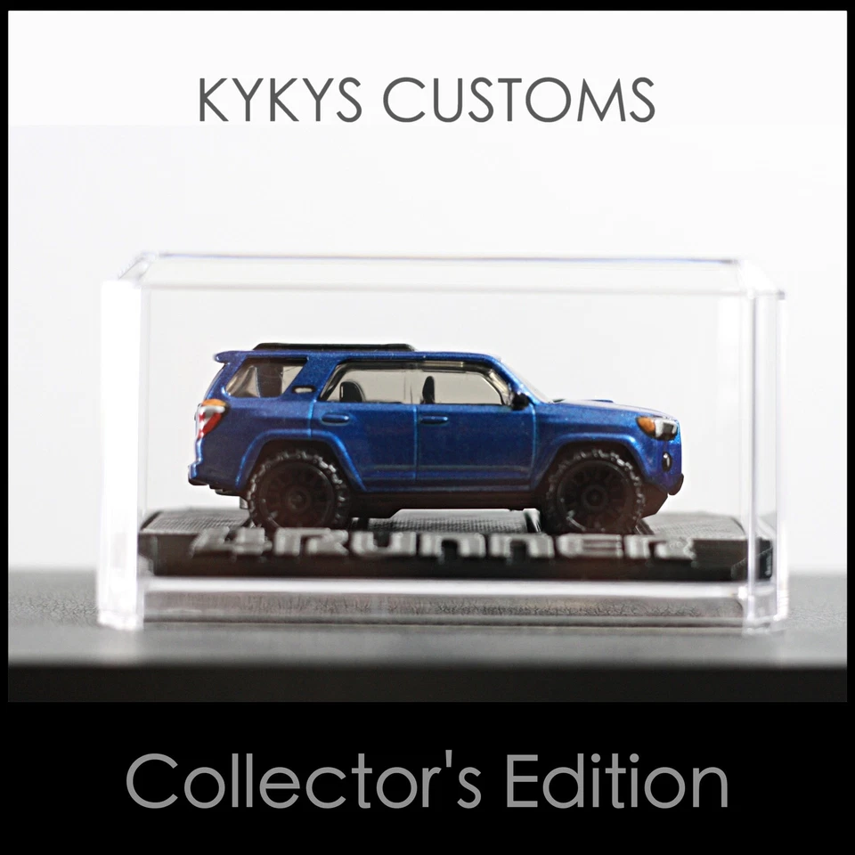 KYKYS Collector's Edition - Matchbox Toyota 4Runner in Metallic Blue* w/ Case - Image 3 of 4