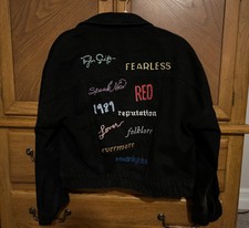 Taylor Swift Embroidered Jean Jacket