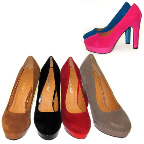 NO-NAME Damen Abendschuhe Pumps Damenschuhe Schuhe Plateau Abend Disko Party Shoes 36-41