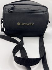 Samsonite Padded Camera Bag Carrying Case With Adjustable Strap Black 6x8x3