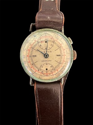 Swiss Pierce Chronograph Vintage Very Rare