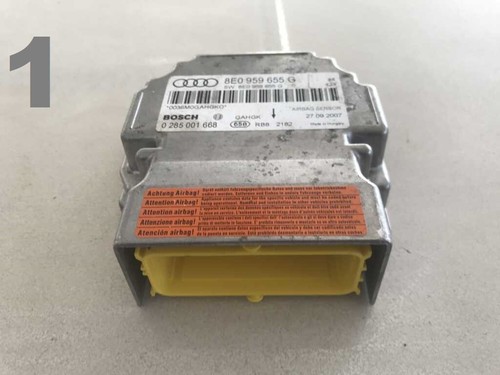 Audi A4 8E Airbagsteuergerät Steuergerät 8E0959655G  0285001668