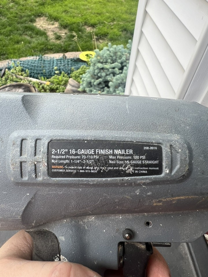 Performax 16 Gauge 21/2" Nailer eBay