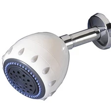 Sunbeam Deluxe Shower Filter Head White 