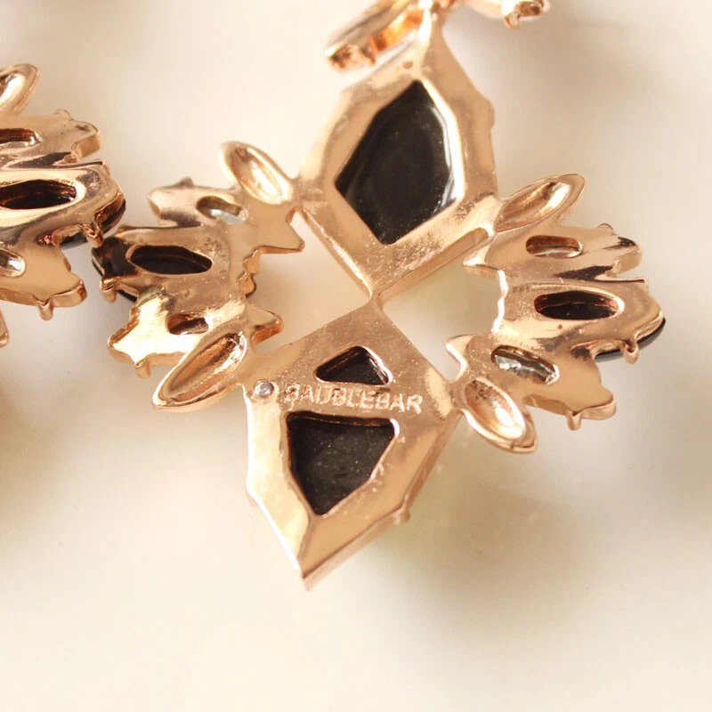 Nuevos pendientes colgantes florales con barra de chuchería mejor regalo moda mujeres fiesta joyería Foto 3 de 4