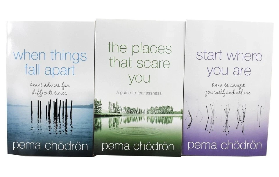 Pema Chodron 3 Books Collection - Non Fiction - Paperback Set Foto 2 de 3