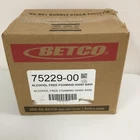 BRAND NEW CLARIO ALCHOL FREE FOAMING HAND SANITIZER BETCO #75229-00 1 BOX(6)