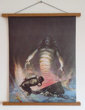 "Mostro marino" 1-5 | Poster Frank Frazetta (17x23) | Stampa Fairfax 1980