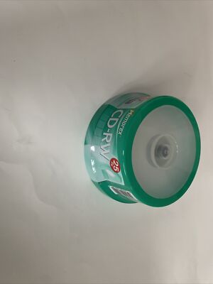 Memorex CD-RW 25 Pack Recordable Rewritable 80 Min 700MB 4x Multi Speed