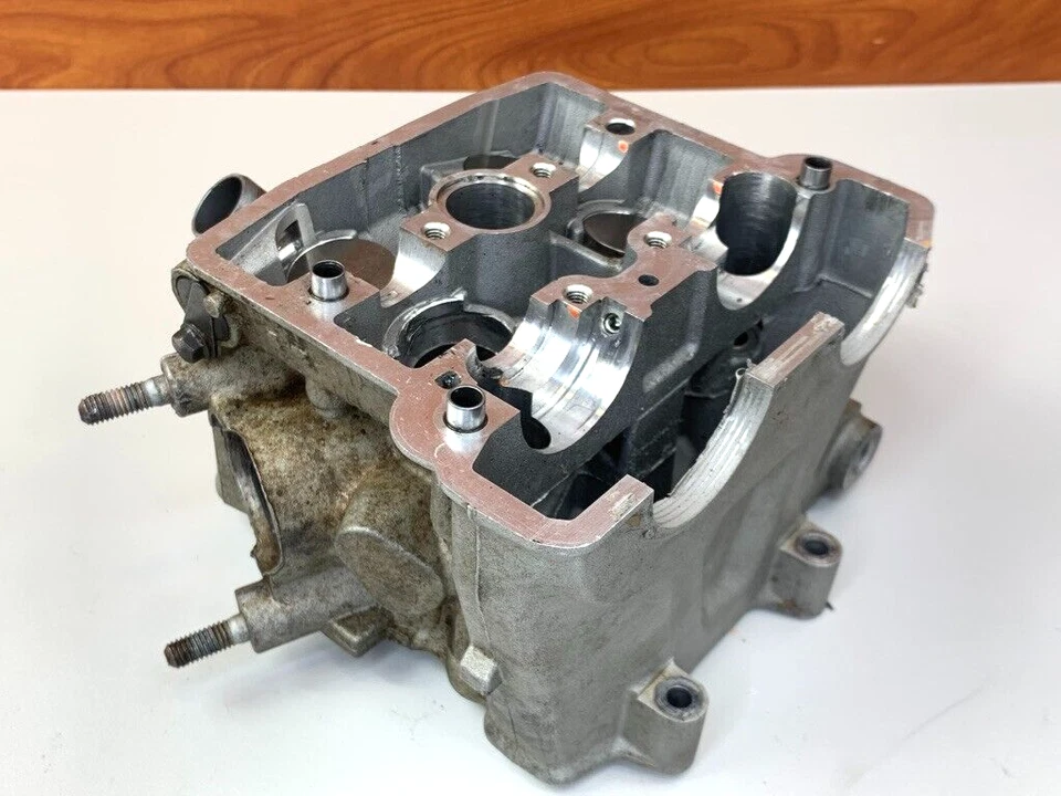 08 Kawasaki KX 450 KX450F Engine Cylinder Head Top End *damaged 8-C - Image 3 of 4