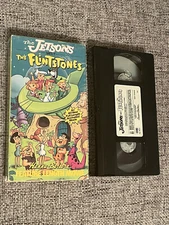 The Jetsons Meet the Flintstones VHS 1987 1989 Hanna-barbera Fred George