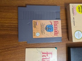 Faxanadu Nintendo Nes Spiel UK Version komplett verpackt mit Handbuch