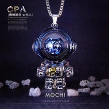 MOCHI Original Cyberpunk Astronaut Necklace Large size Pendant Keychain