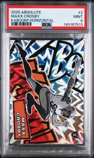 2025 PANINI ABSOLUTE KABOOM! HORIZONTAL #2 MAXX CROSBY PSA 9