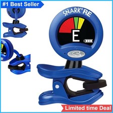 Clip-On Chromatic Tuner 360 Degree Rotating Display Pitch Calibration Metronome