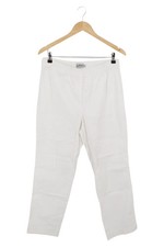 alin by Ascari Damen Stoffhose Weiß Gr. M Elegant Klassisch
