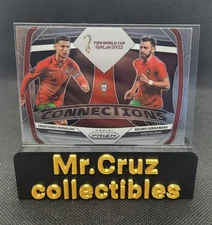 Cristiano Ronaldo/Bruno Fernandes 2022 Prizm FIFA World Cup Qatar Connections #7