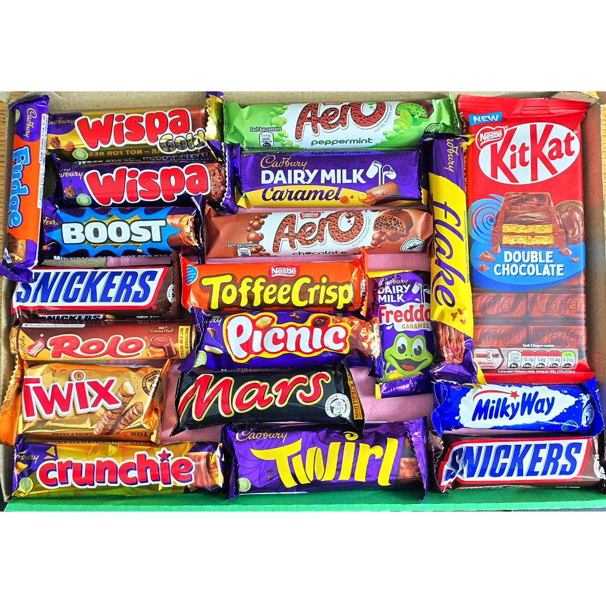 20X Multipack Chocolate Assorted Bar Treats Sweet All Occasion