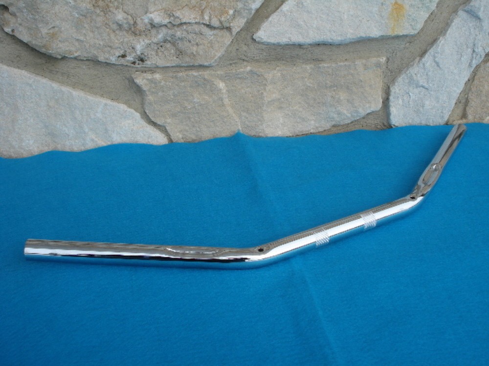 KCINT CHROME PLATED 1" DRAG BARS FOR HARLEY & CUSTOMS