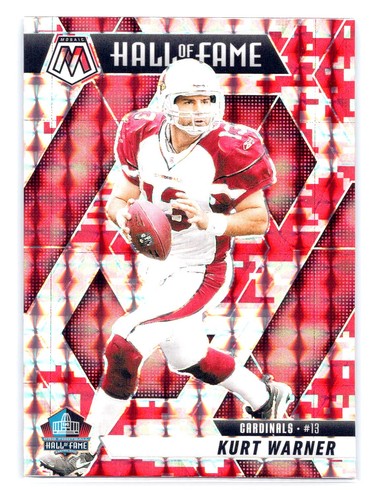 Kurt Warner 2025 Panini Mosaic #300 Mosaic Camo Red