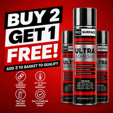 Trim Fix 500ml Ultra High Temperature Adhesive Spray Carpet Glue Pro Van Lining
