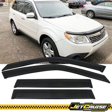 Fits 09-13 Subaru Forester Sh Acrylic Window Visors Rain Sun Guard Deflector 4pc