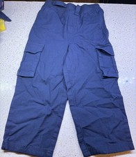 365 Kids From Garanimals Boy s Cargo Pants Drawstrings Size 4T Color Blue