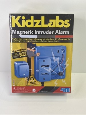 4M KidzLabs Science Kit Magnetic Intruder Alarm DIY Project Set Educational