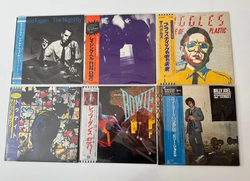 Donald Fagen, Run-DMC, David Bowie, Madonna ...【12 x Japanese LP Lot w/Obi】