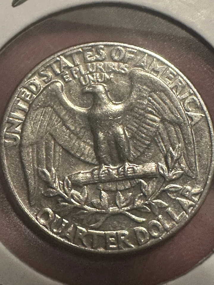 1972-D Quarter Dollar Denver Mint Washington 25-Cents Eagle Coin Error (RARE!) - Image 4 of 4