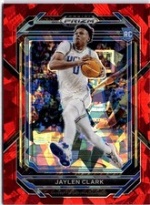 2023 Panini Prizm Draft Picks #6 Jaylen Clark Red Ice