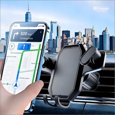 Car Mount Air Vent Phone Holder Swivel Cradle Strong Grip AC for Smart Phones