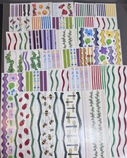 Creative Memories Border Stickers Great Lengths 32 strips in lot