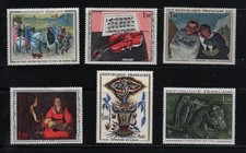 Artistique 1965 et 1966, n° 1457 1459 1478 1479 1493 1494 **