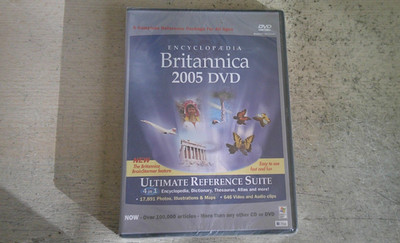Encyclopaedia Britannica 2005 DVD Ultimate Reference Suite - PC Software - NEU