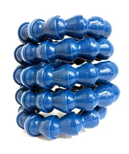(1) 5' Long Coil of 1/2" Blue Loc-Line® LOCLINE USA Modular Hose System #59859