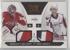 2010 Panini Luxury Suite Jersey /20 Semyon Varlamov Mike Green Dual Patch 11jd