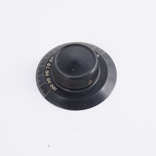 Skalenrad Knopf Bakelit 20er Jahre Detektorempfänger Röhrenradio ca. 6,7 cm ⌀