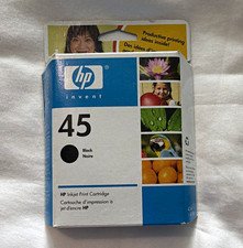 HP Genuine/Original 45 Black Inkjet Print Cartridge 51645A Compatible For HP