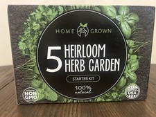 HOME GROWN Indoor Herb Garden Starter Kit   C...